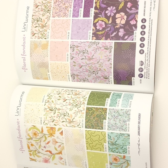 3/$15 Paper Crafting Moda Piece Fabric Catalog - Picture 10 of 16